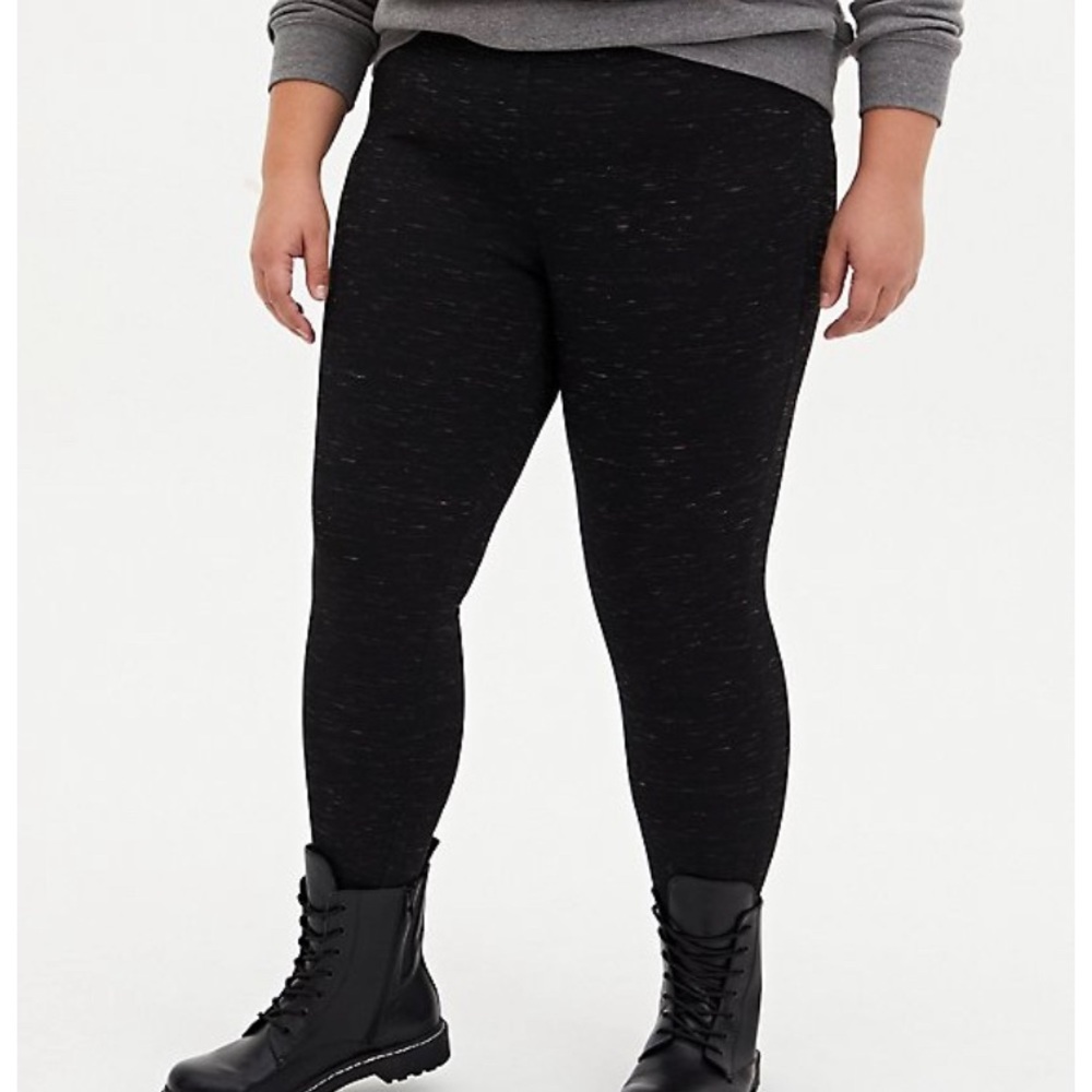 Space dye pointe pixie pant